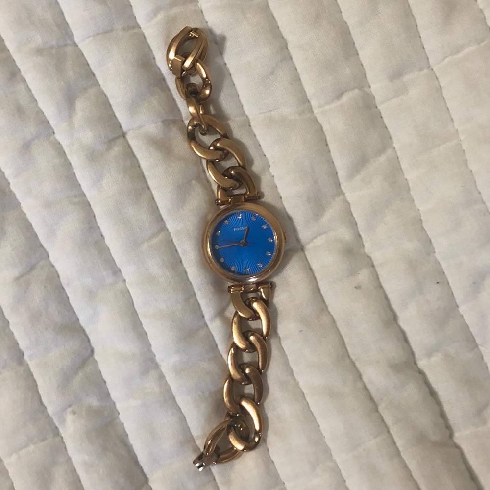 olive chain watch stainless steel